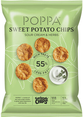 Sweet potato chips
