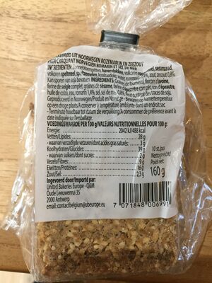 Pain craquant norvegien
