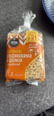 GLUTENFRI SOLSIKKEKERNER & QUINOA Knækbrød