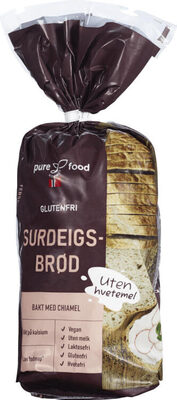 Surdeig Chiabrød Skåret Gl.Fri 500g Pure Food