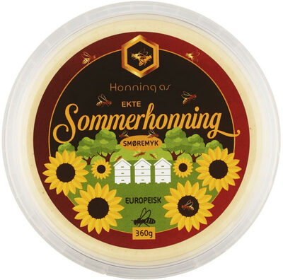 Sommerhonning 360g Honning As