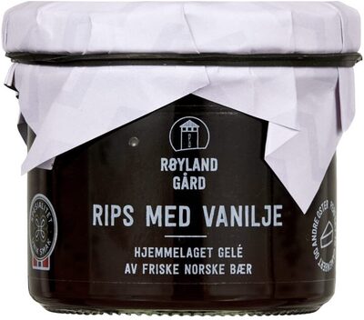 Ripsgele m/Vanilje 125g Røyland