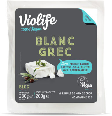 Bloc Blanc grec - Violife - 200g