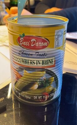Cucumbers in brine