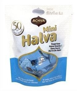 Achva Mini Halva Sugarless Snacks