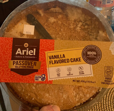 Vanilla flavored cake