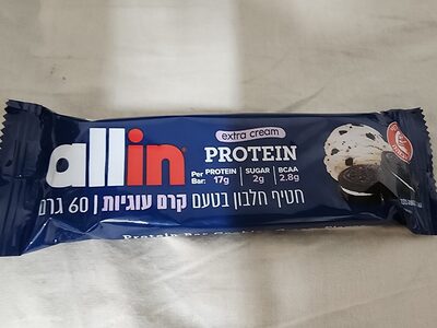 חטיף חלבון קרם עוגיות
