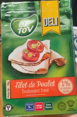 Filet de poulet tendrement fumé