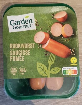 Saucisse fumée végétarienne