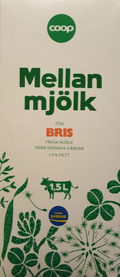 Coop Mellanmjölk