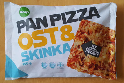 Pan Pizza Ost & Skinka
