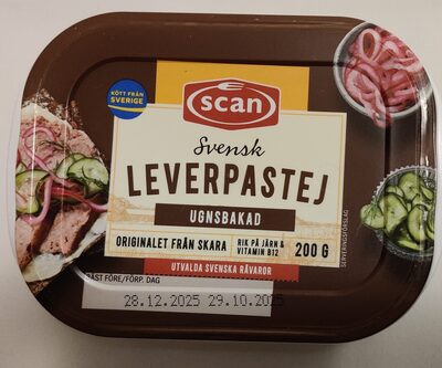 Leverpastej Ugnsbakad