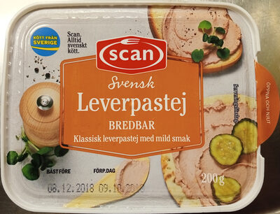 Scan Svensk Leverpastej bredbar