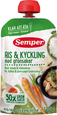 Ris & Kyckling med grönsaker