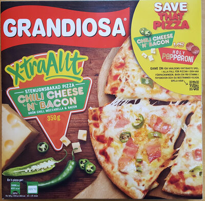 Grandiosa - X-tra Allt - Chili Cheese 'n Bacon