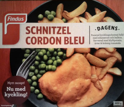 Findus Dagens Schnitzel Cordon Bleu