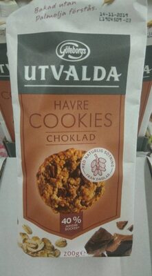 Havre cookies choklad