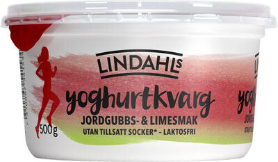 Yoghurtkvarg - jordgubb och lime