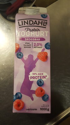 Protein-yoghurt skogsbär