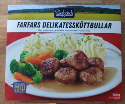 Dafgårds Farfars Delikatessköttbullar