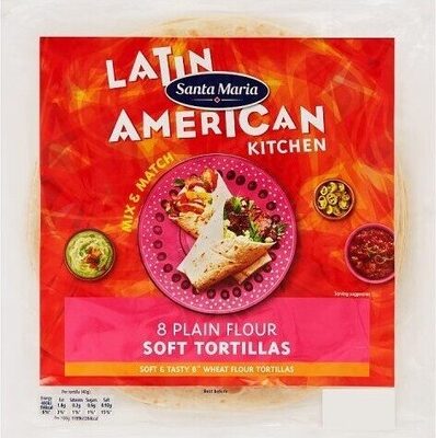 8 tortillas