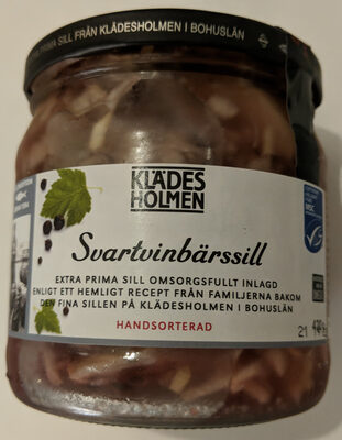 Svartvinbärssill