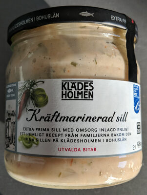Kräftmarinerad sill