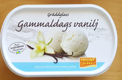 Gräddglass - Gammaldags vanilj