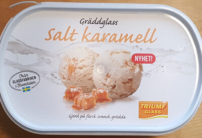 Gräddglass - Salt karamell