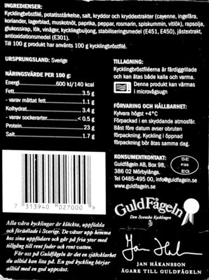Grillad Kycklingbröstfilé