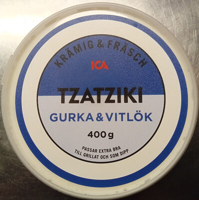 ICA Tzatziki Gurka & Vitlök