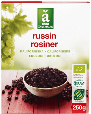 Änglamark Rosiner Økologisk 250g