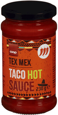 Coop Taco Saus Hot 230g