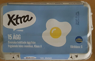 15 Svenska Tvättade Ägg