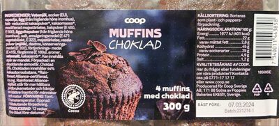 Muffins Choklad