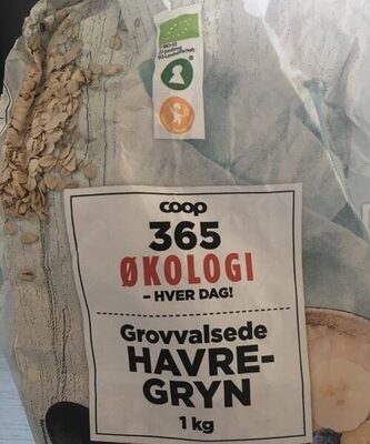 Grovvalsede Havregryn
