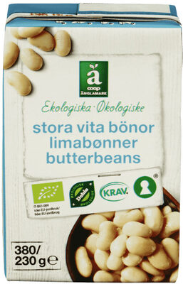Änglamark Hvite Bønner 380g