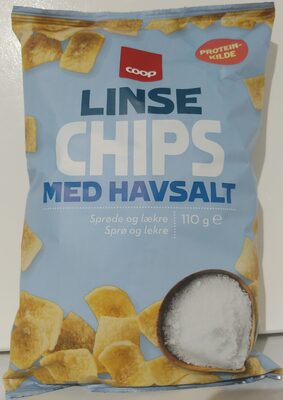 Linse Chips med Havsalt