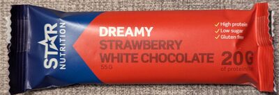 Protein Bar (Dreamy Strawberry White Chocolate)