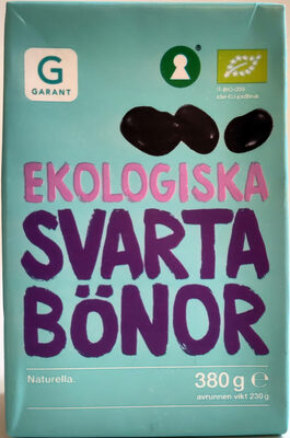 Ekologiska svarta bönor