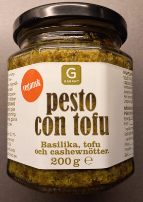 Pesto con tofu