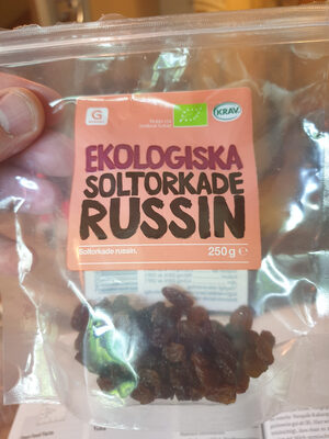 soltorkade russin