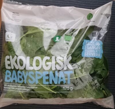 Ekologisk babyspenat