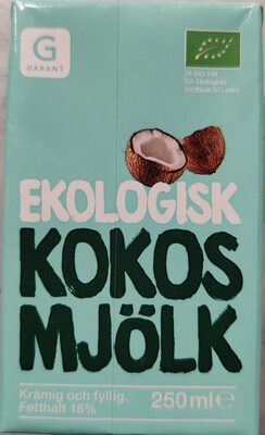 Ekologisk kokosmjölk