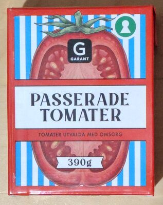 Passerade Tomater