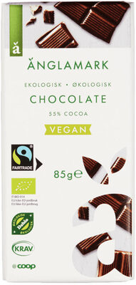 Økologisk Chocolate 53% Cocoa Vegan