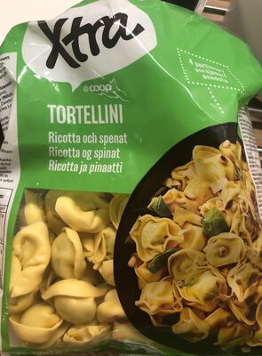 Tortellini ricotta ja pinaatti