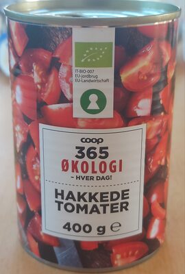 Hakkede tomater