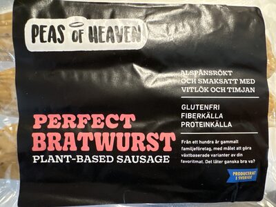 Bratwurst plant-based sausage