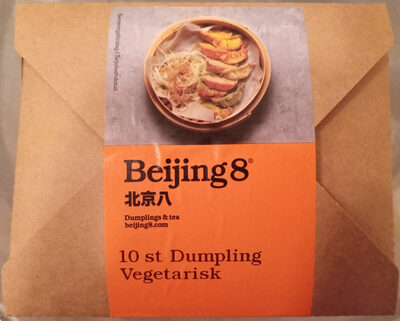 Beijing8 10 st Dumpling Vegetarisk